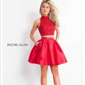 Rachel Allan Homecoming Dress rhinestones corset 0